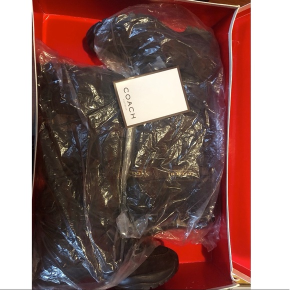 Coach Dark Brown Winter Boots - Picture 2 of 13